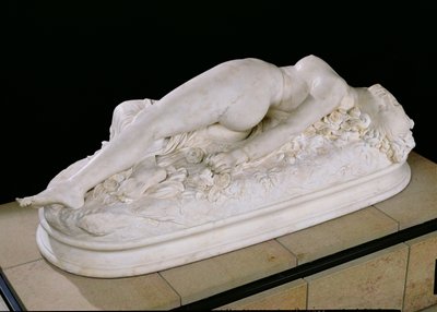 Donna morsa da un serpente, 1847 da Jean Baptiste Auguste Clesinger